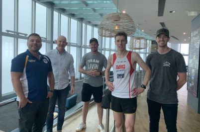 Stepping up for mental health in the Skypoint Stair Challenge